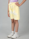Cantabil Girls Yellow Solid Short