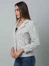 Cantabil Women White Casual Blazer