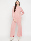 Cantabil Women Dark Pink Co-Ord Set