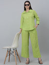 Cantabil Women Green Co-Ord Set