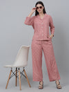 Cantabil Women Pink Co-Ord Set