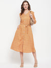 Cantabil Women Orange Dresses (7135580848267)