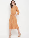 Cantabil Women Orange Dresses (7135580848267)