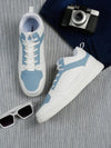 Cantabil Men Lace-Up Blue High Ankle Casual Shoes