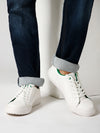 Cantabil Men Lace-Up White Casual Sneakers