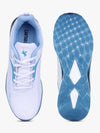 Cantabil Men's Sky Blue Solid Lace-Up Running Shoes