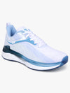 Cantabil Men's Sky Blue Solid Lace-Up Running Shoes