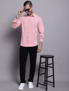 Cantabil Men Casual Pink Shirt (7143436877963)