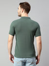 Cantabil Men Olive T-Shirt (7113874079883)