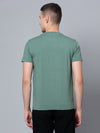 Cantabil Men Light Green T-Shirt (7133667983499)