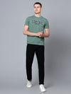 Cantabil Men Light Green T-Shirt (7133667983499)