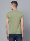 Cantabil Men Green T-Shirt (7133836509323)