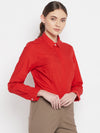 Cantabil Ladies Red Shirt (7058820006027)