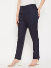 Cantabil Women Navy Pant (7085871071371)