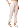 Cantabil Women Off White Pant (7033590186123)
