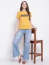 Cantabil Women's Mustard T-Shirts (6799780315275)
