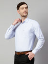 Cantabil Men Sky Blue Shirt (7113727836299)