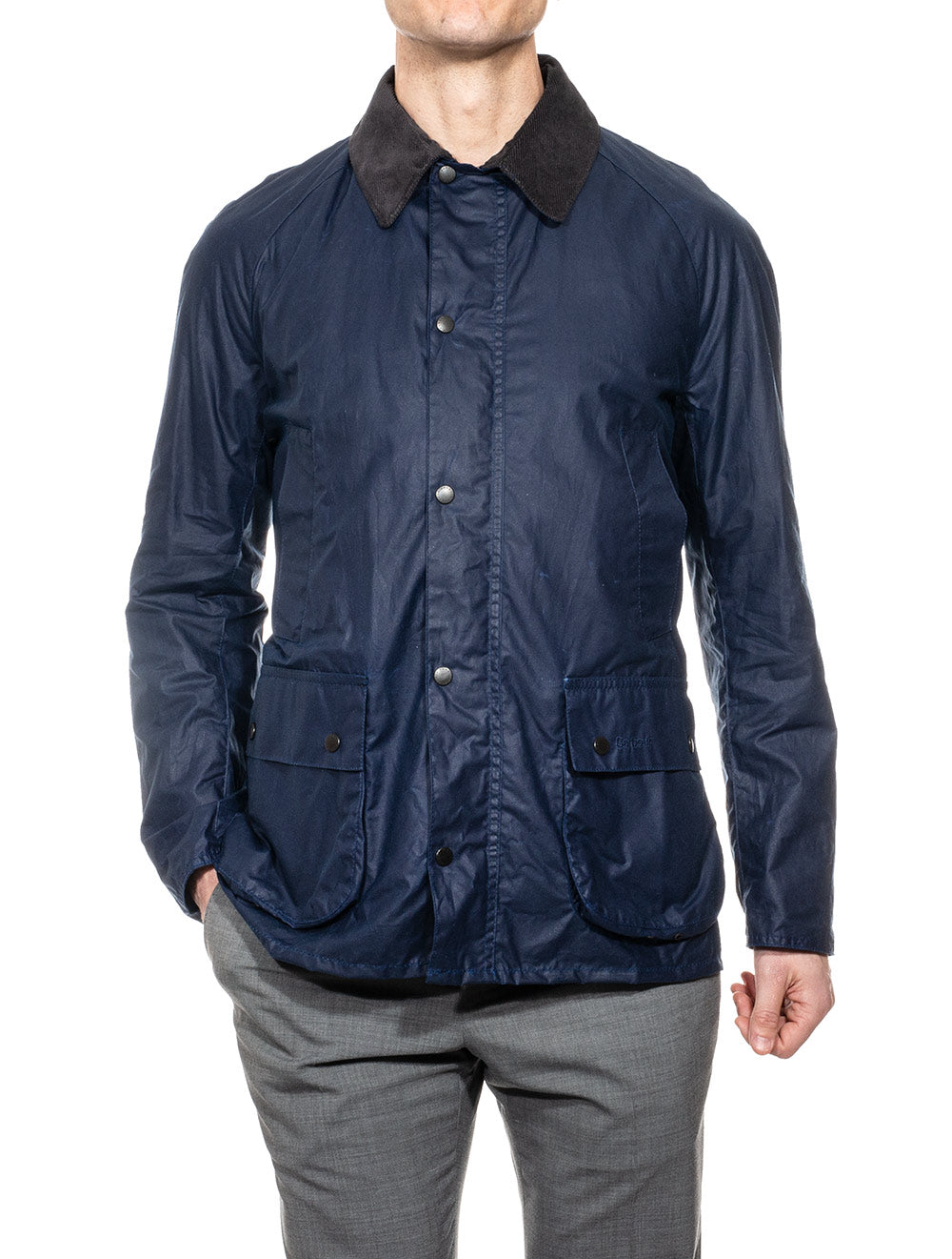 indigo wax jacket