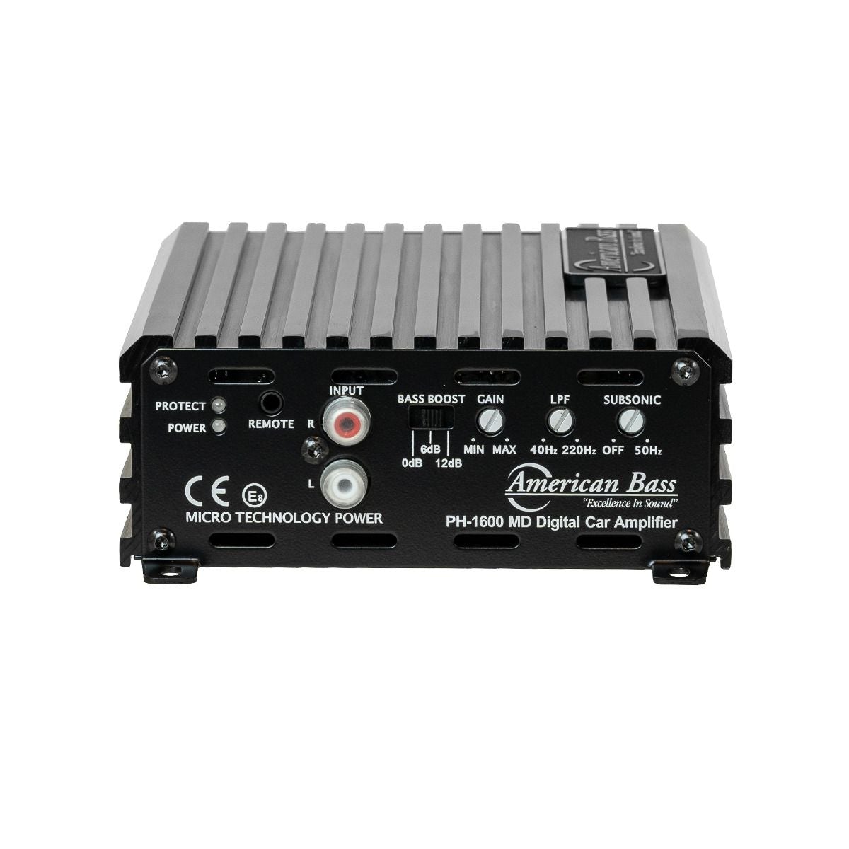 American Bass PH1600MD 1 Channel 1600W 1 OHM Stable Amplifier 800W RMS 