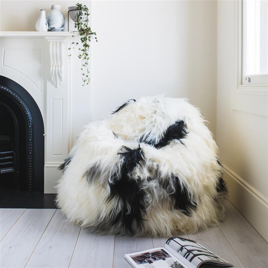 sheepskin beanbag