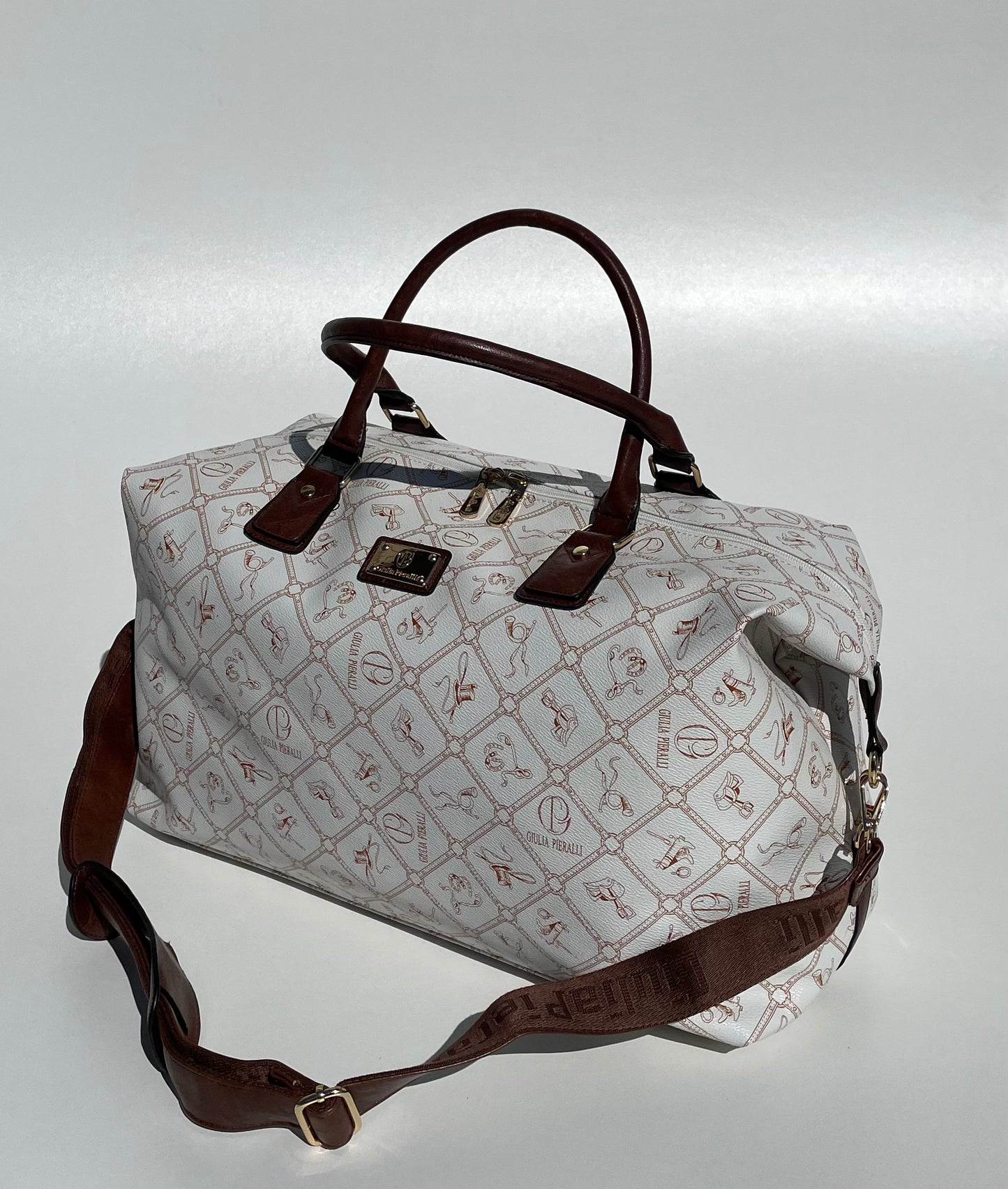 Giulia Pieralli Weekendbag Beigebrown