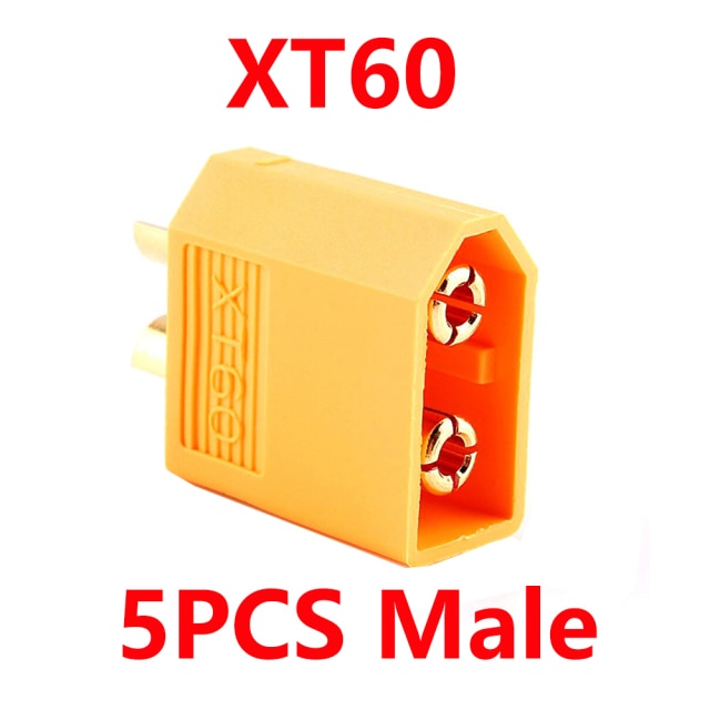 5Pair XT60 Male & Female Bullet Connectors Plugs For RC LiPo Battery 