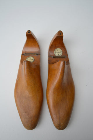 Pair of Antique Shoe Lasts By Hook Knowles and Co. - 1890-1910 SOLD