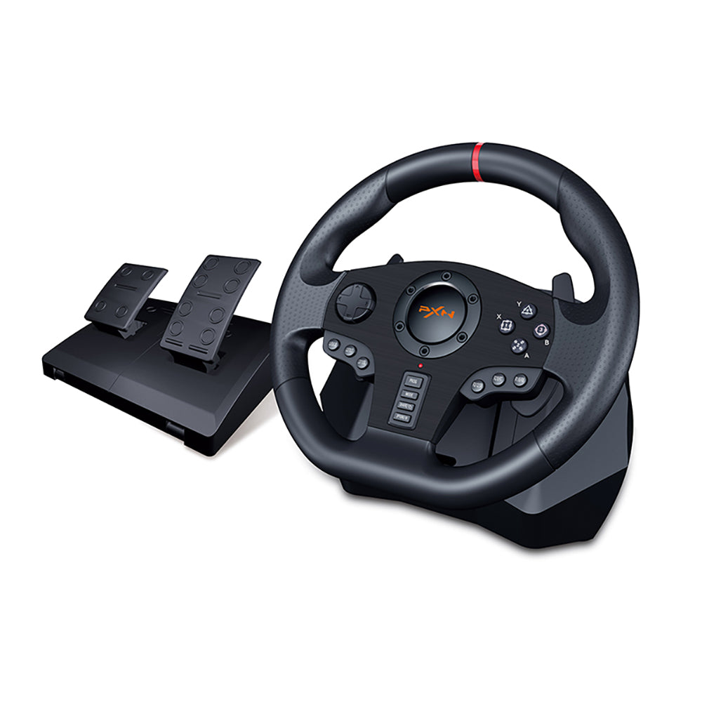 正規店仕入れの PXN PC Steering Wheel V9 270 900°PS4 Dual-Motor Feedback Driving  with Pedals and Shifter game racing wheel for Xbox one 並行輸入品 