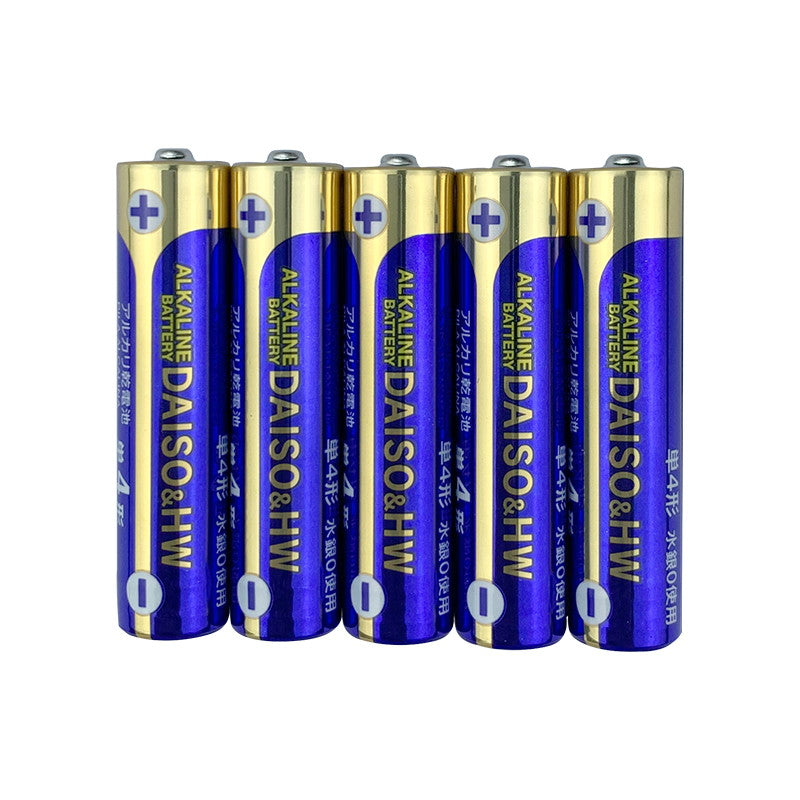 単４アルカリ乾電池５本セット×５０組（合計２５０本）