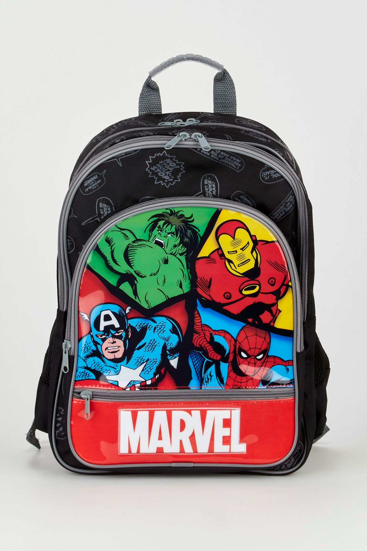 Marvel Avengers Boys Backpack Superhero Spider-Man Kids Backpack 16 inch