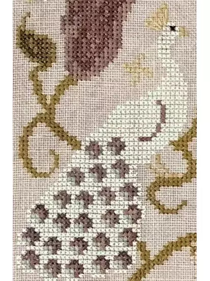 Blue Flower Stitching - Night Walked Down