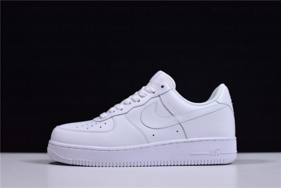 Leather) NikeAir Force 1 Low - White