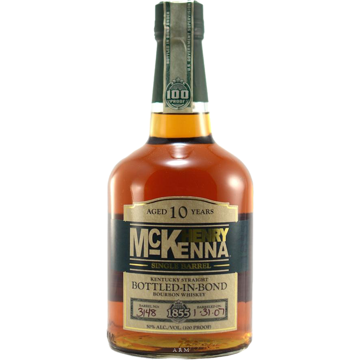 Henry Mckenna 10 Year Single Barrel Kentucky Bourbon The Liquor Bros