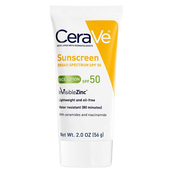 CeraVe Sunscreen for Face SPF 50. 1 count - FSA Market