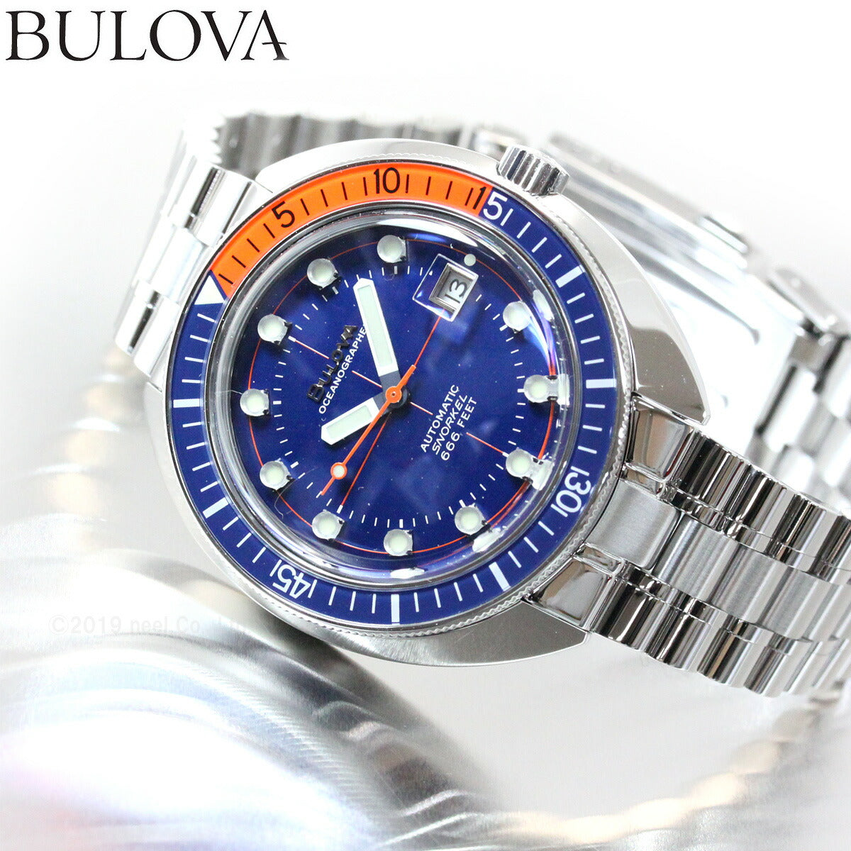 ブローバ BULOVA 腕時計 メンズ 自動巻き メカニカル アーカイブシリーズ ARCHIVE Series オーシャノグラファー デビルダイバー  96B321