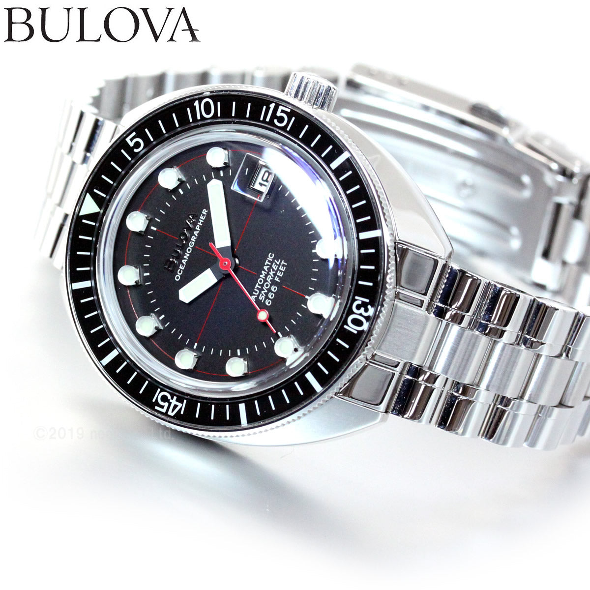 ブローバ BULOVA 腕時計 メンズ 自動巻き メカニカル アーカイブシリーズ Archives Series オーシャノグラファー デビルダイバー  Devil Diver 96B344