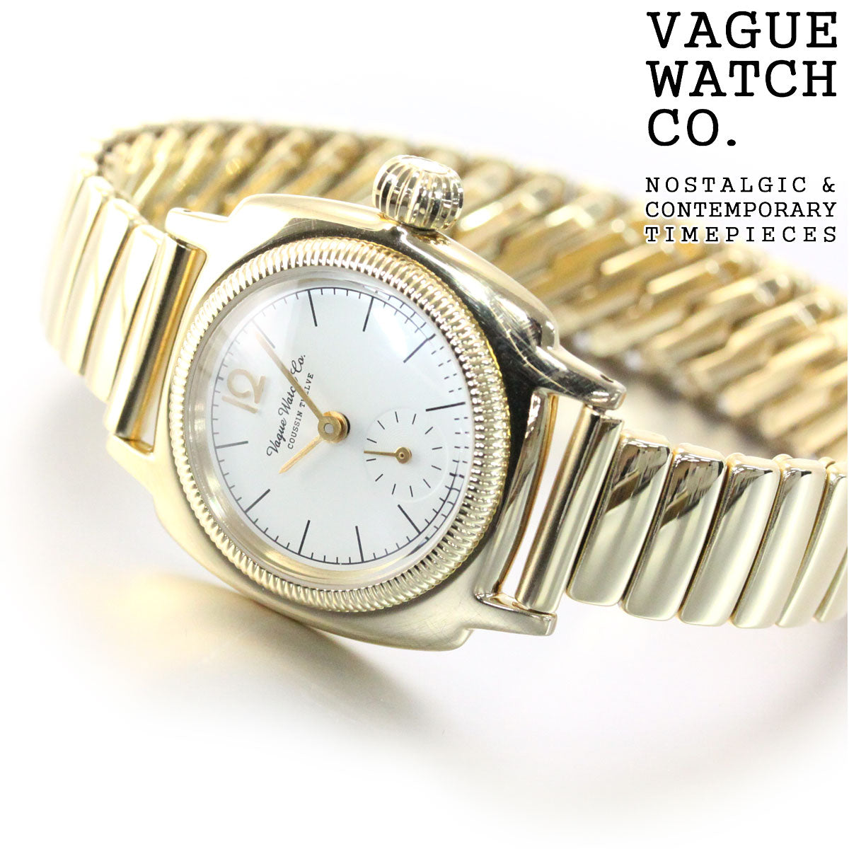 ヴァーグウォッチ VAGUE WATCH Co. 腕時計 レディース COUSSIN 12 CO-S-012-YG-SE