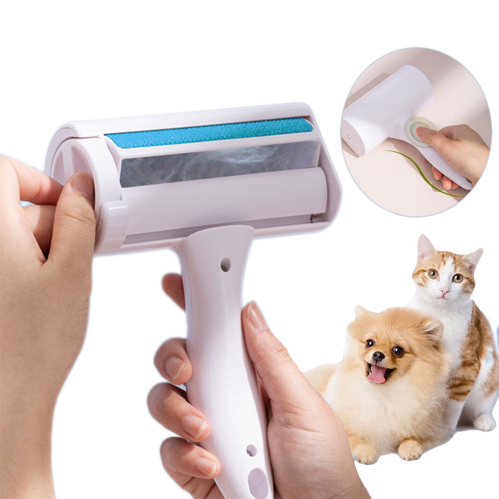 Pet Hair Remover Roller for Cat and Dog Hair on Upholstery, Clothing a –  Poofy Floofy