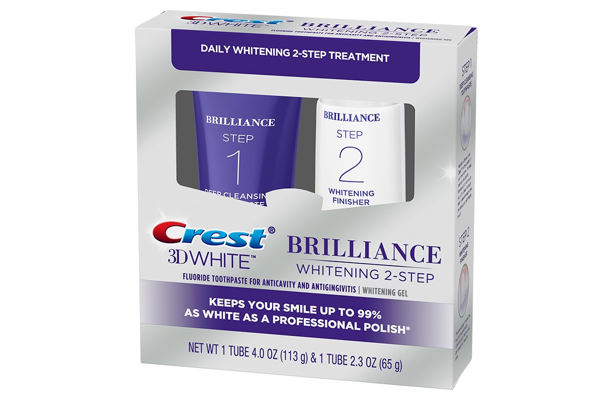 crest brilliance 2 step