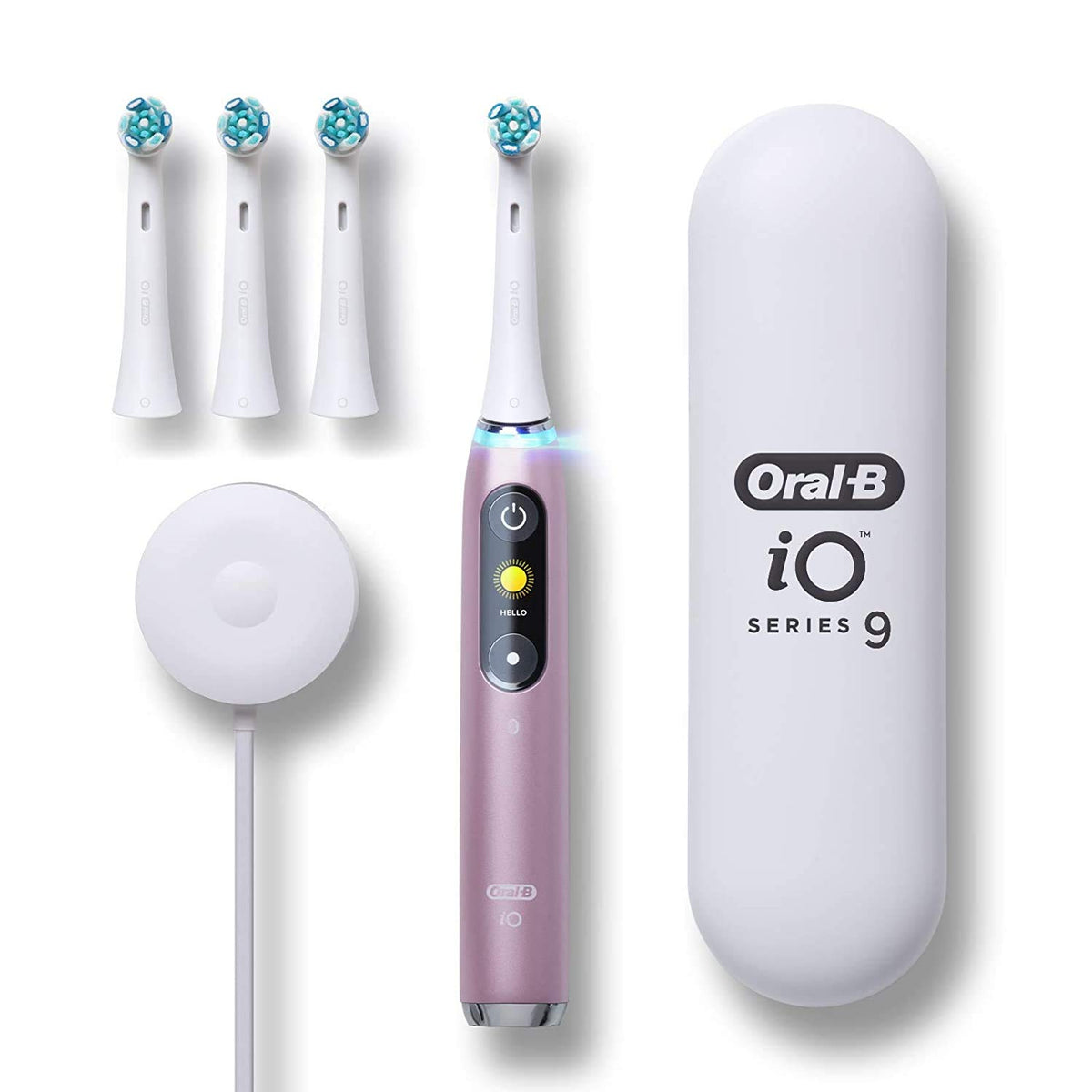 Oral-B 9 Electric Toothbrush, Rose Quartz –