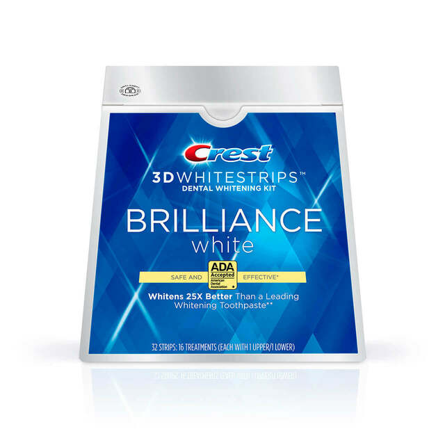 brilliance white crest strips