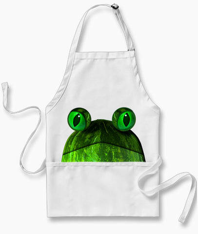 Frog Face apron