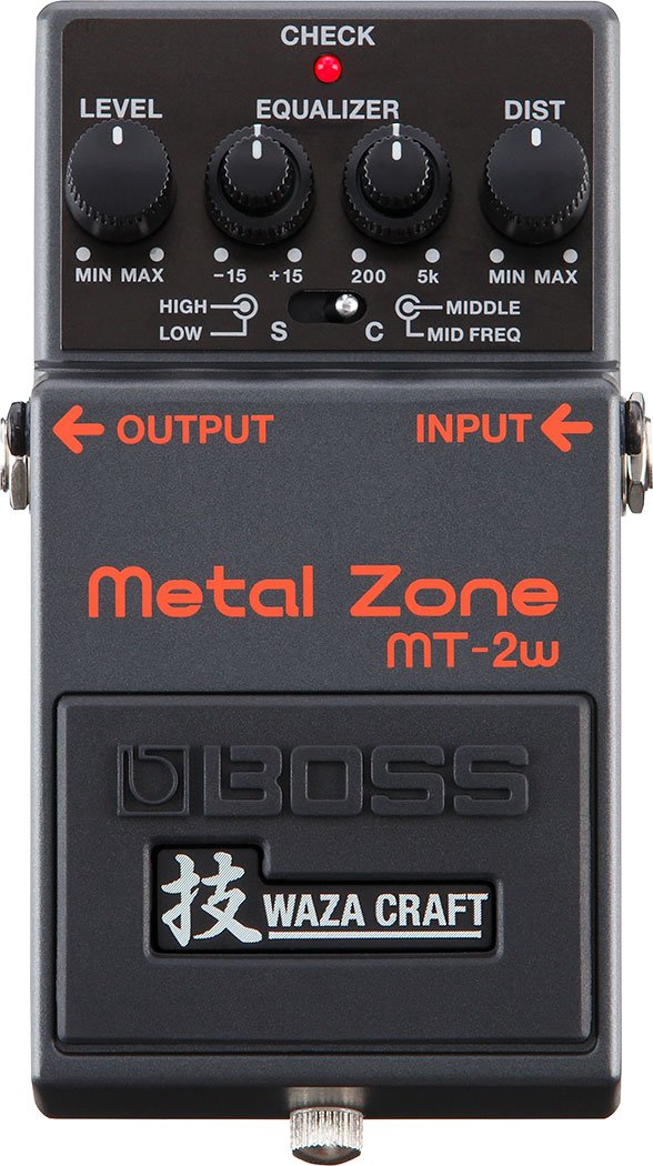 BOSS MT-2W Metal Zone 技 Waza Craft 【日本限定モデル】 64.0%OFF 