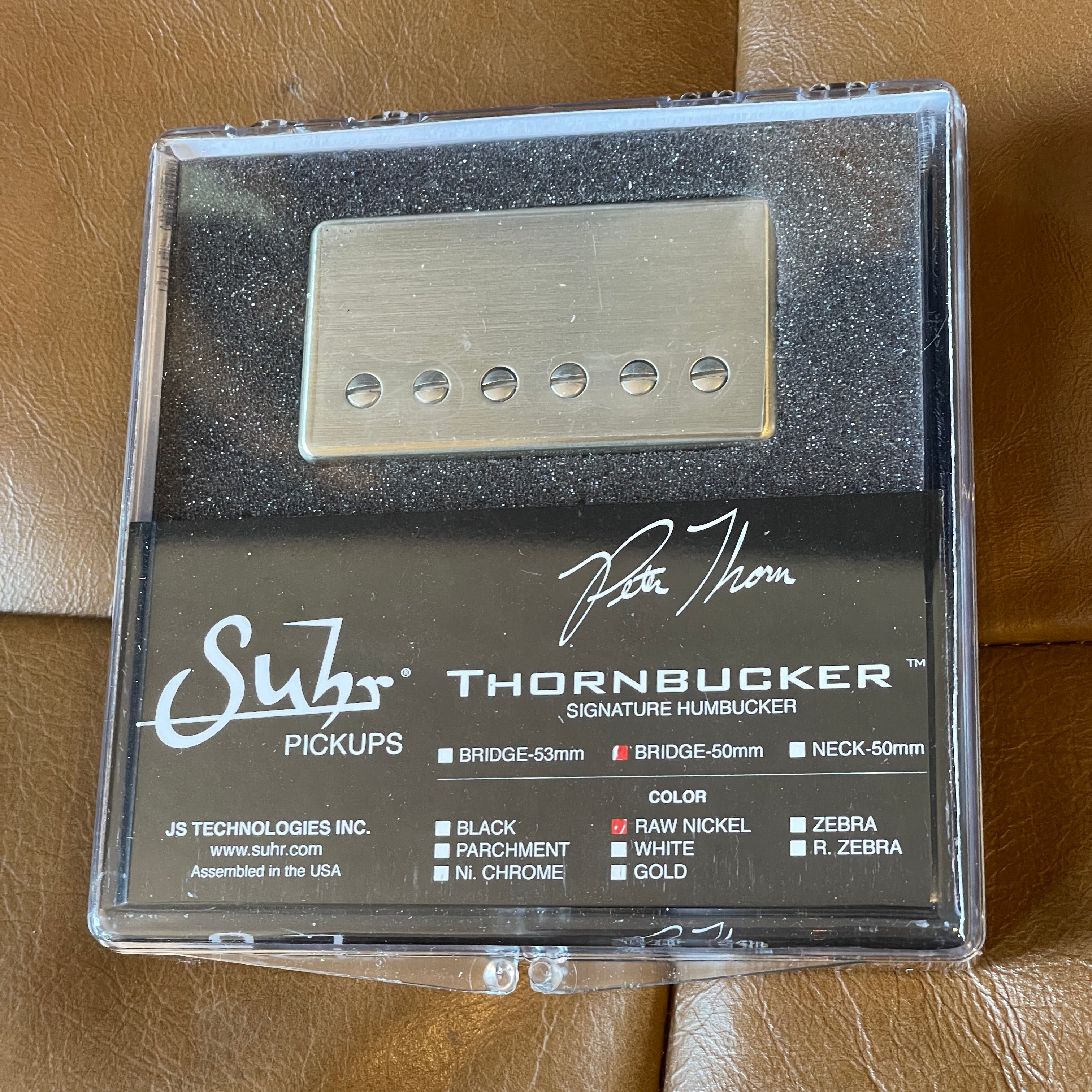 選べる配送時期 Suhr Thornbucker Plus Humbucker Pickup Bridge 50mm