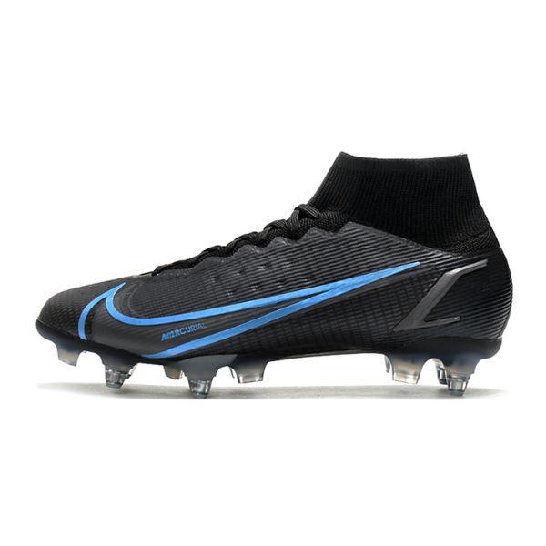 nike mercurial superfly blue and black