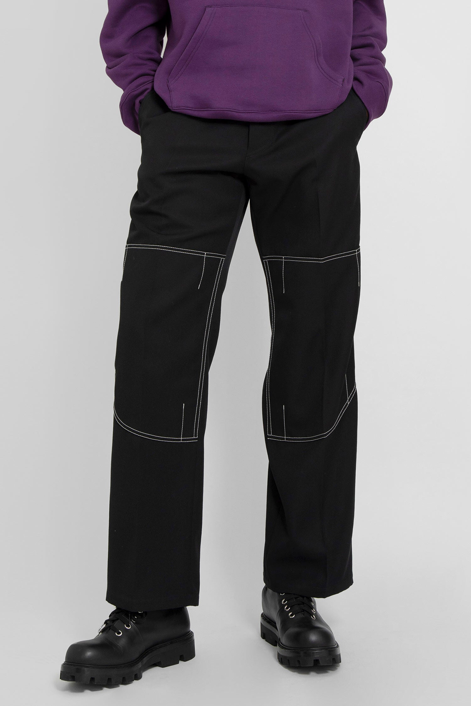 OAMC VIRGIN WOOL PANTS WITH ANKLE ZIP 29-