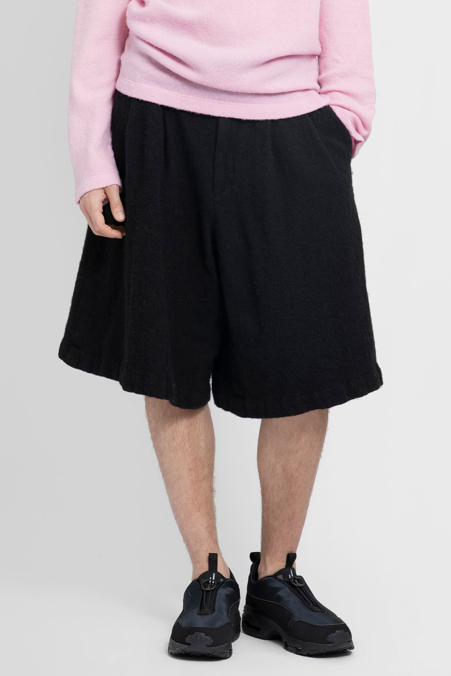 COMME DES GARCONS HOMME PLUS MAN BLACK SHORTS