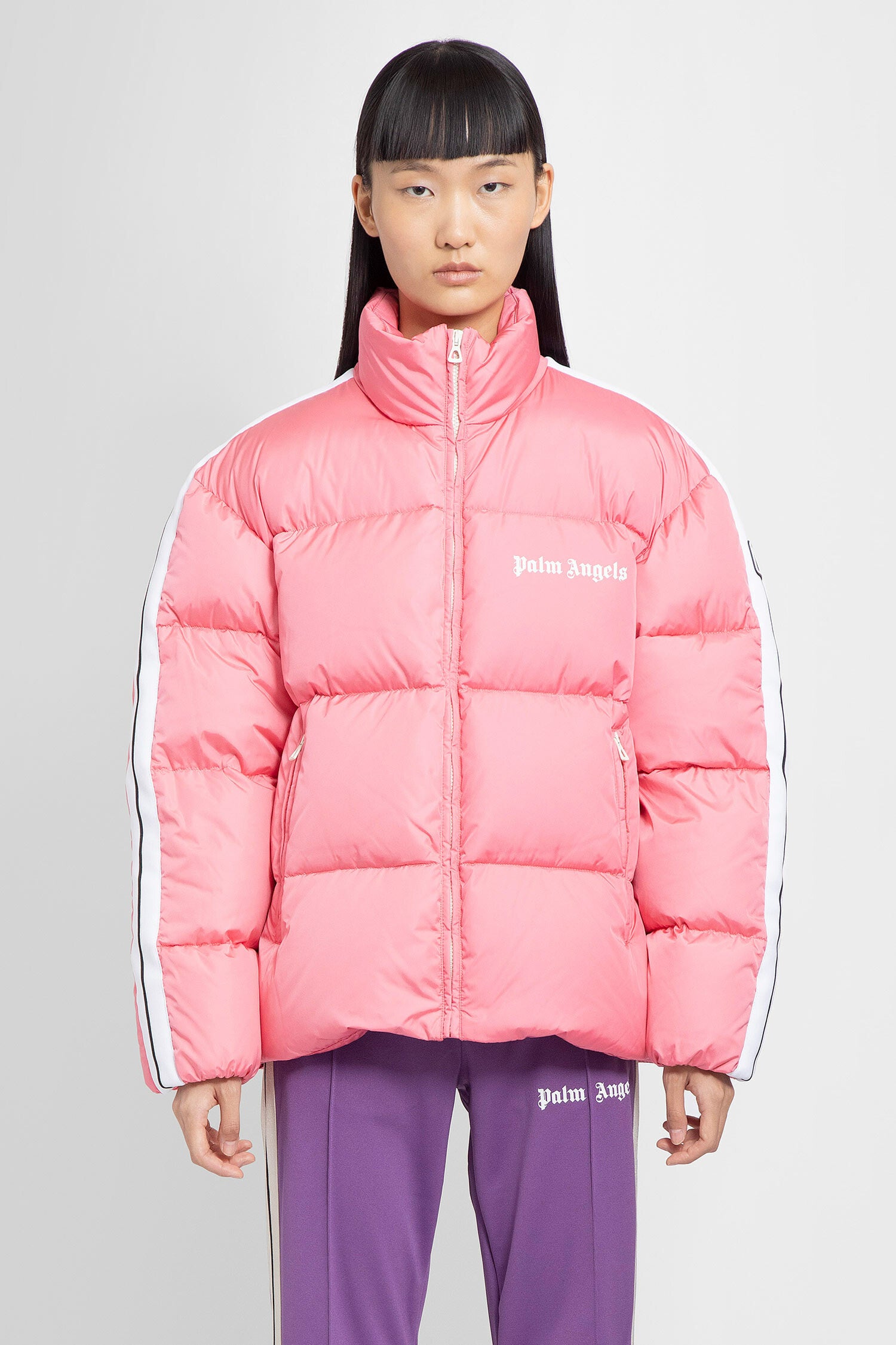 PALM ANGELS WOMAN PINK JACKETS