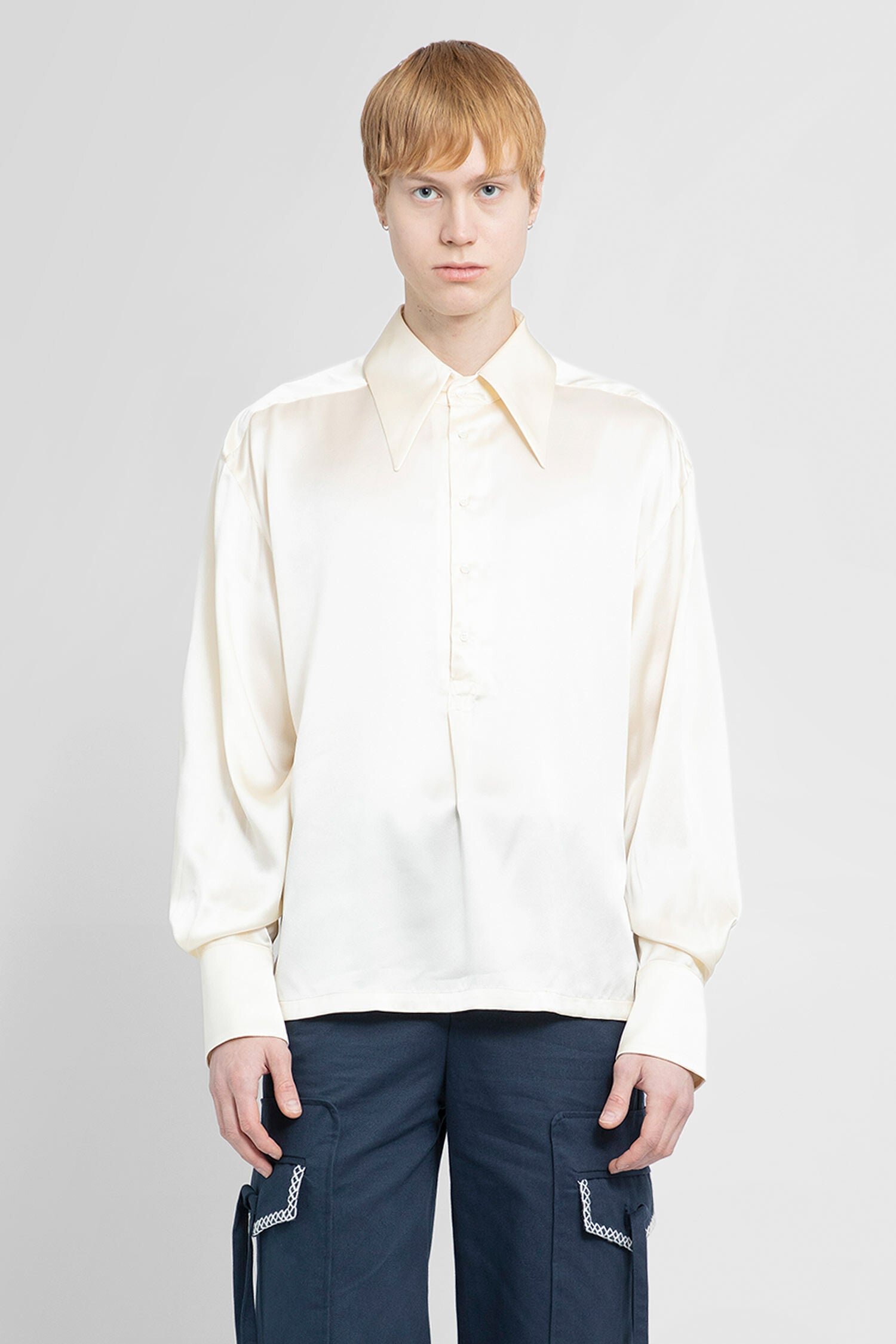 S.S.DALEY MAN OFF-WHITE SHIRTS - S.S.DALEY - SHIRTS | Antonioli