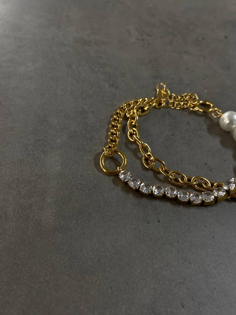 Cuban chain bracelet - White Store Armenia